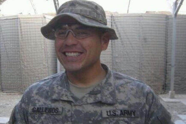 Lawmakers have cleared the way for the posthumous awarding of the nation's second-highest valor medal to Staff Sgt. Justin Gallegos for his bravery during the deadly 2009 battle for Combat Outpost Keating in Afghanistan, according to the fiscal 2019 defense budget. (U.S. Army photo)