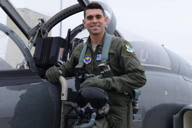 Capt. John Graziano was killed Nov. 13, 2018 in a T-38 Talon crash. (Air Force via Facebook)
