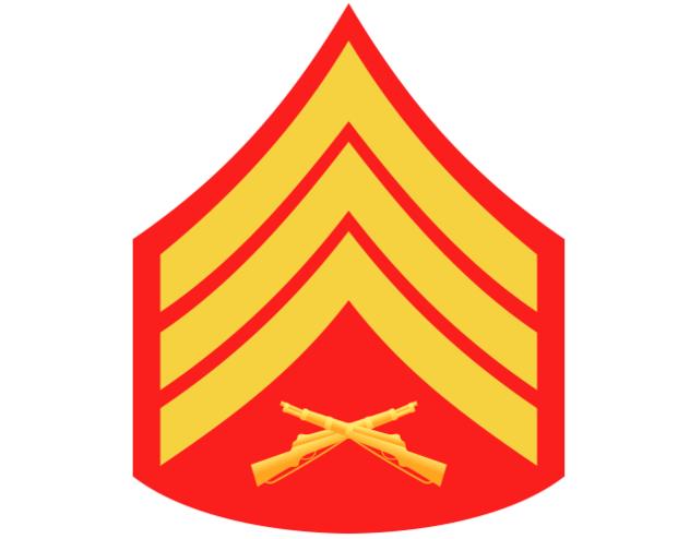 Marine Corps Sergeant insignia