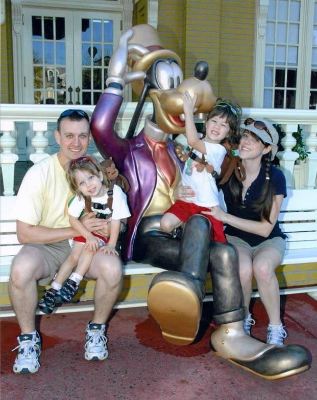 Marine Maj. Samuel Griffith and family. (Courtesy of Casey Griffith)