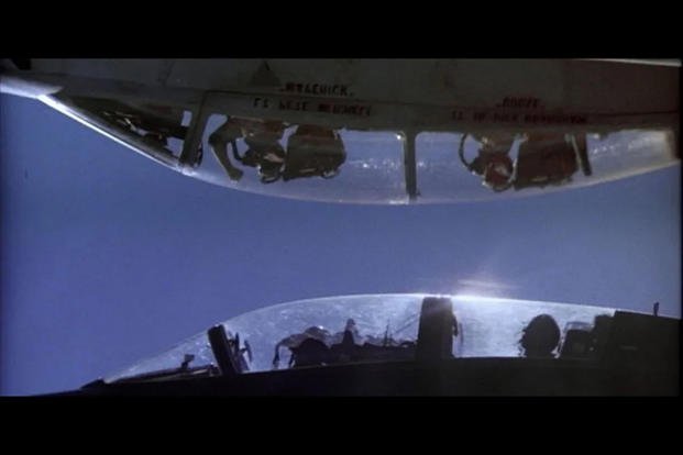 This "Top Gun" stunt is not something you should try at home. (Paramount)