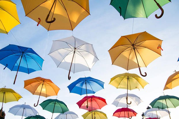 Umbrellas (stock image)