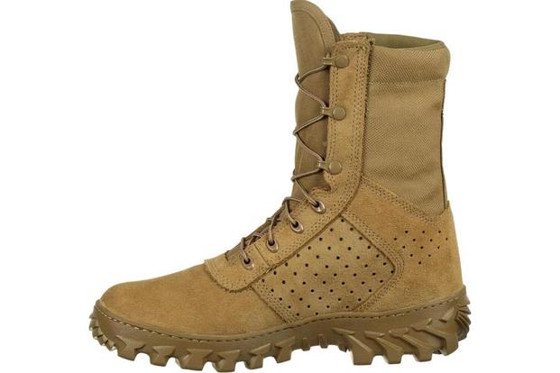 One version of the Jungle Combat Boot being sold at Army and Air Force military clothing and sales stores is model RKC071, made by Rocky Boots. (Photo: Rocky Boots)