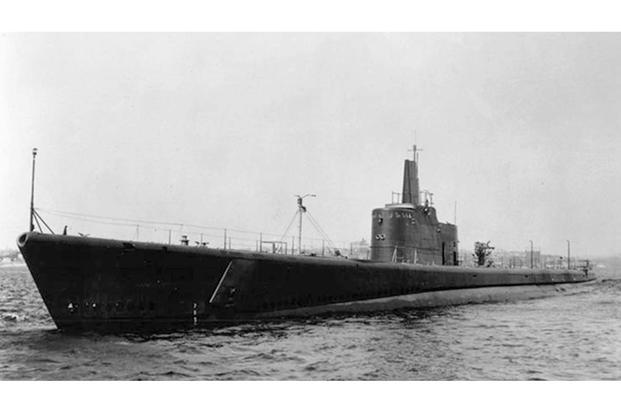 In this undated file photo, the submarine USS Grunion (SS 216) is seen underway. (U.S. Navy Photo)