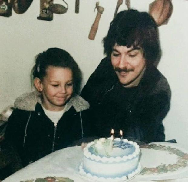 M.J. Boice and her father. Photo courtesy of M.J. Boice. 