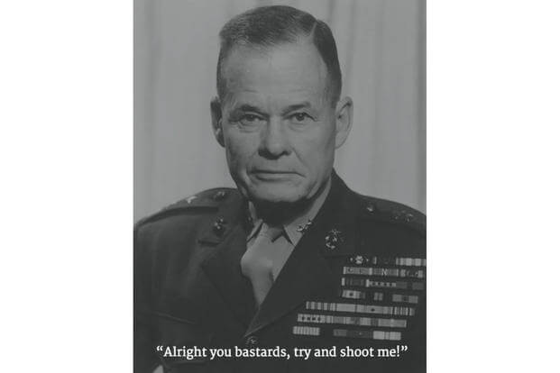 chesty puller quotes corpsman