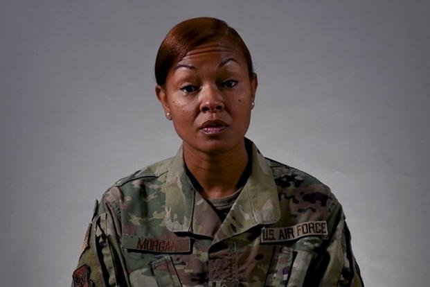 Air Force Senior Master Sgt. Sapphira Morgan