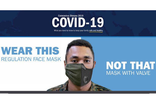 mask with a valve potentially puts others at risk for the spread of COVID-19