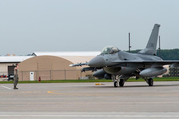 Truax Field F-16 Fighting Falcon