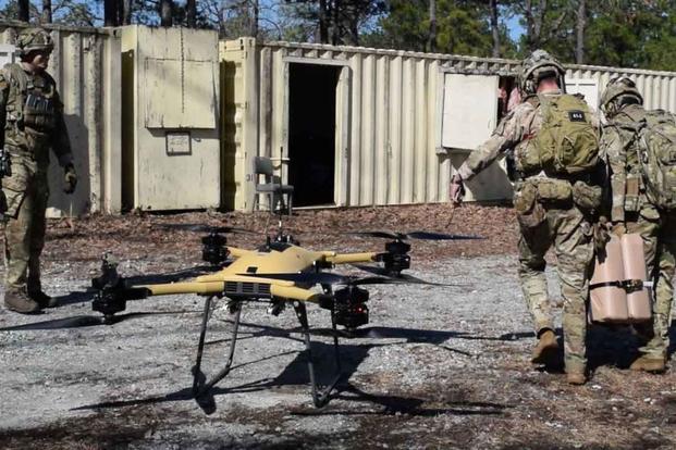 Army Expeditionary Warrior Experiment 2021 at Fort Benning.