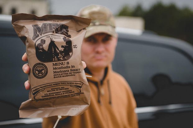 MREs are Meals Ready to Eat.
