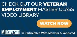 Check out our Veteran Employment Master Class video library