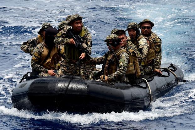 Members of the Philippine Naval Special Operations Group