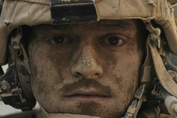 An infantryman at Forward Operating Base Spin Boldak, Afghanistan