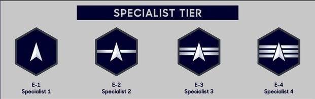 U.S. Space Force specialist ranks