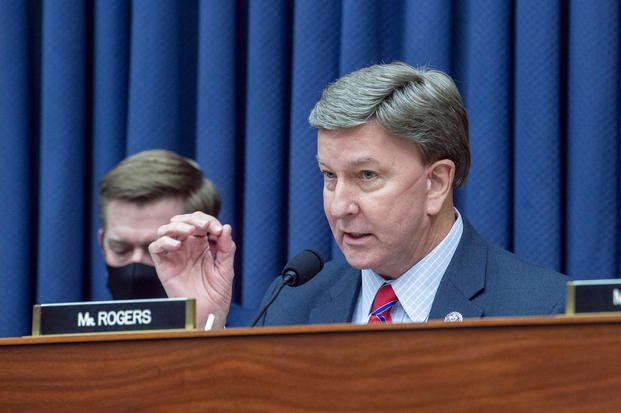 Rep. Mike Rogers during House Armed Services Committee hearing