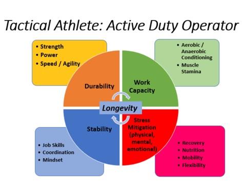 Tactical Fitness Venn Diagram