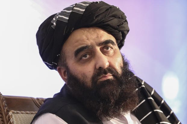 The foreign minister in Afghanistan's new Taliban-run Cabinet, Amir Khan Muttaqi