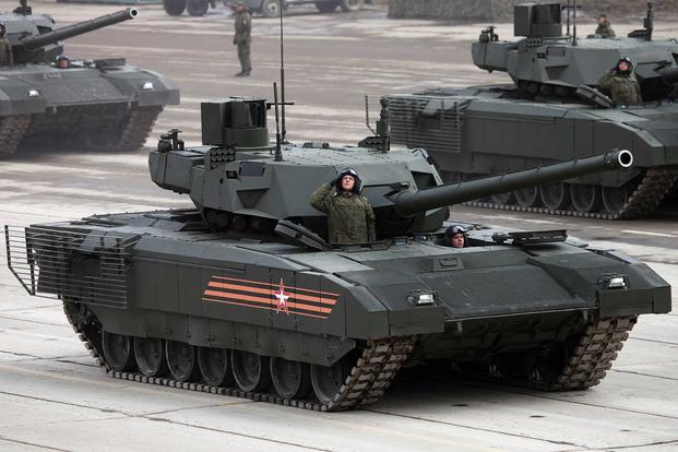 Russian T-14 battle tank