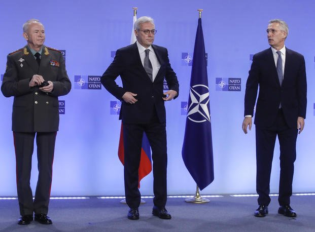 NATO-Russia Council at NATO headquarters, in Brussels