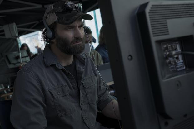 Former Navy SEAL, executive producer and author) Jack Carr on the set of "The Terminal List." (Amazon) Jack Carr The Terminal List
