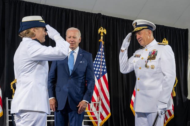 Adm. Linda Fagan takes command of U.S. Coast Guard