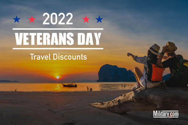 2022 Veterans Day travel discounts