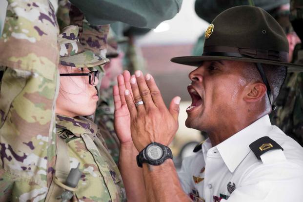U.S. Army drill sergeant at Fort Jackson.