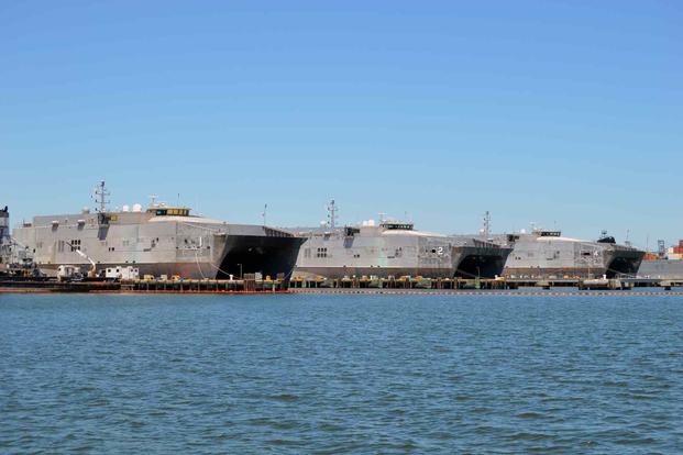 Expeditionary Fast Transport vessels.