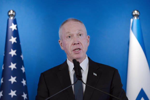 Israeli Defense Minister Yoav Gallant