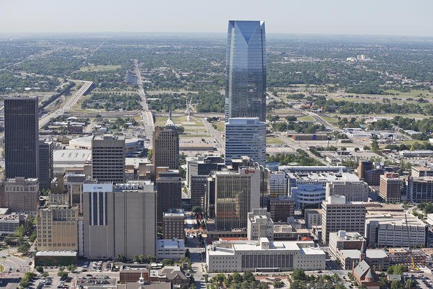 The Oklahoma City skyline
