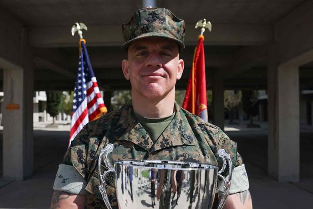 U.S. Marine Corps Sgt. Maj. Steven Burkett