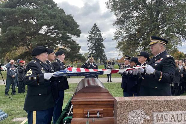 Man Laid to Rest 80 Years After His Death in World War II