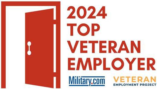 2024 Top Veteran Employer. Military.com Veteran Employment Project
