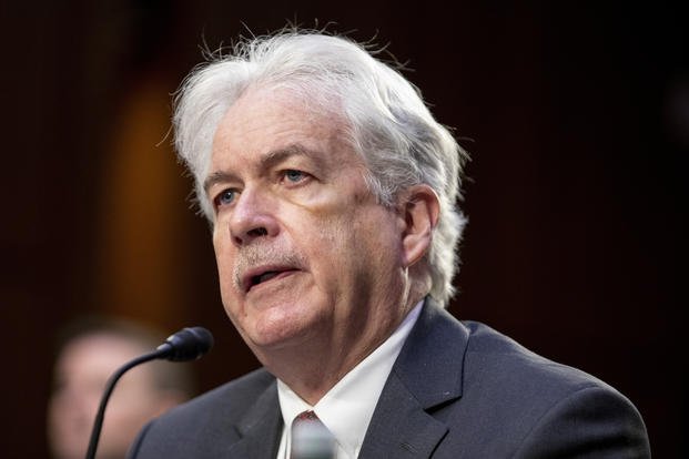 Central Intelligence Agency Director William Burns speaks during a Senate Intelligence Committee hearing to examine worldwide threats on Capitol Hill in Washington
