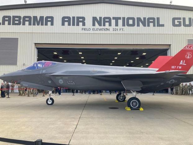 a new F-35A Lighting II stealth fighter jet