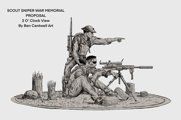 Scout Sniper War Memorial proposal 