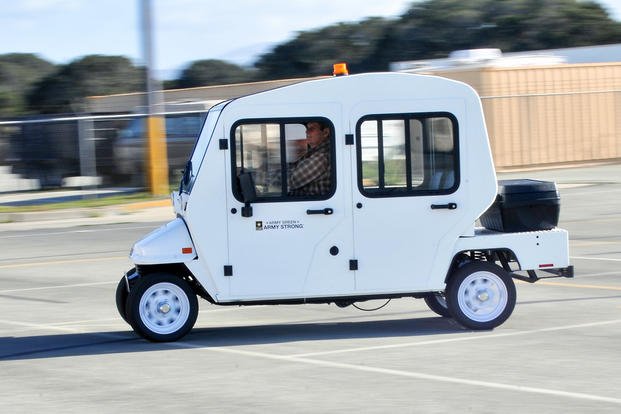 The Low Speed Electric Vehicle isn’t the military EV you hoped for, but it’s the one you’re getting. 