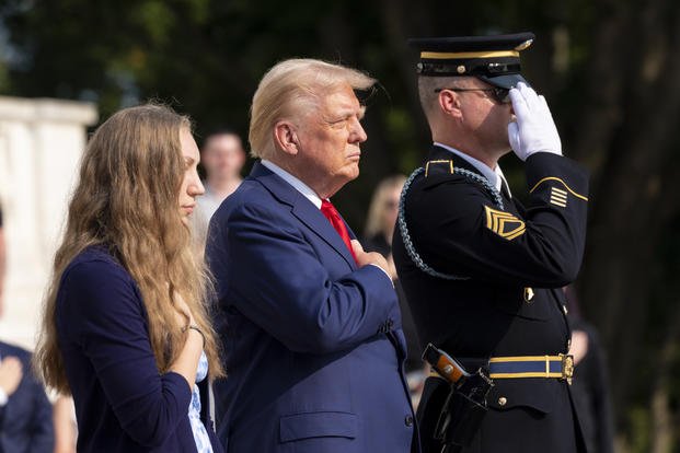 Trump campaign had “incident” with Arlington Cemetery staff during visit on anniversary of Abbey Gate bombing