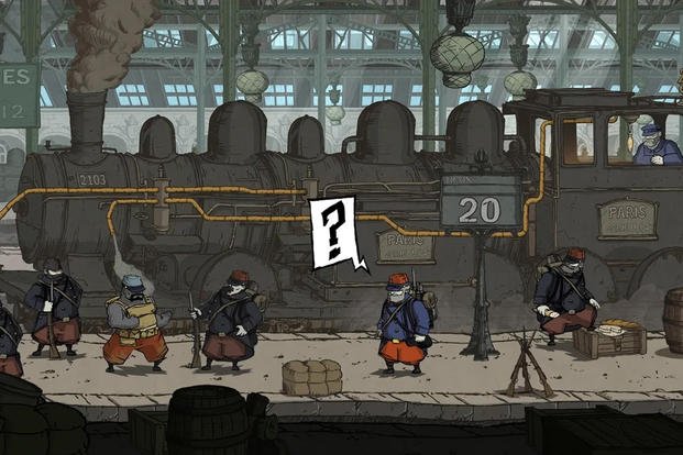 Solve puzzles as you navigate World War I-era Europe.