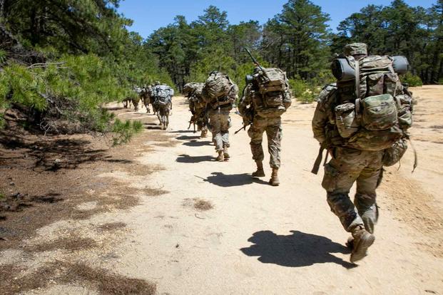 Army ROTC cadets at Joint Base McGuire Dix Lakehurst