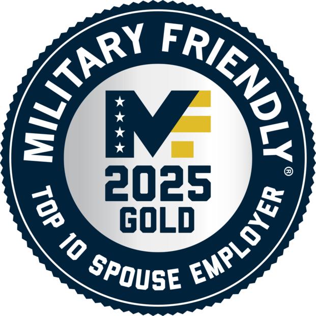 Military Friendly Top 10 Spouse Employer 2025