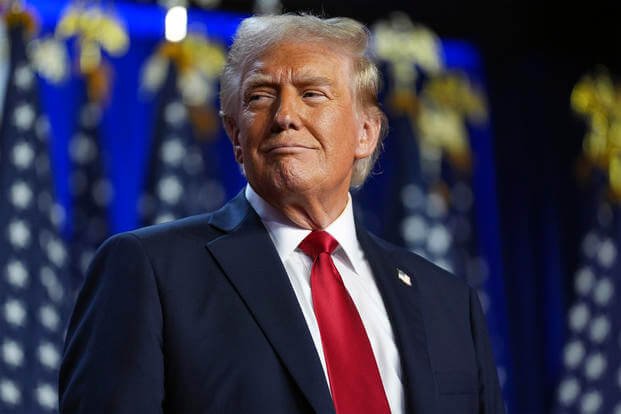 Republican presidential nominee former President Donald Trump