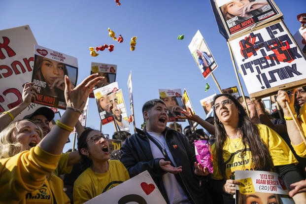 release of Israeli soldier Agam Berger