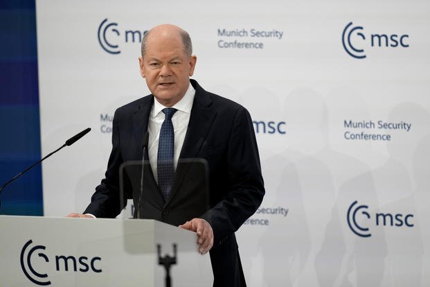 Germany's Chancellor Olaf Scholz 