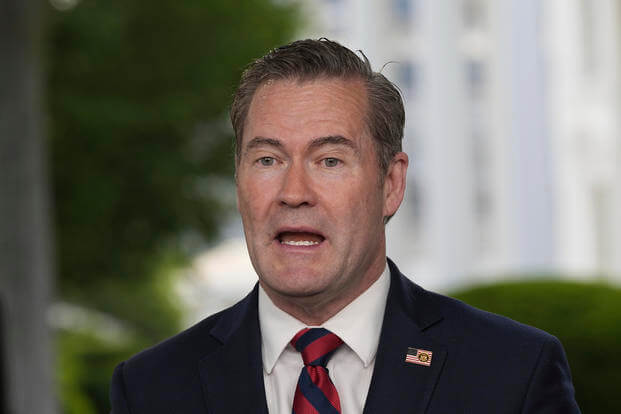 National Security Advisor Mike Waltz 