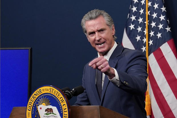 Calif. Gov. Gavin Newsom 
