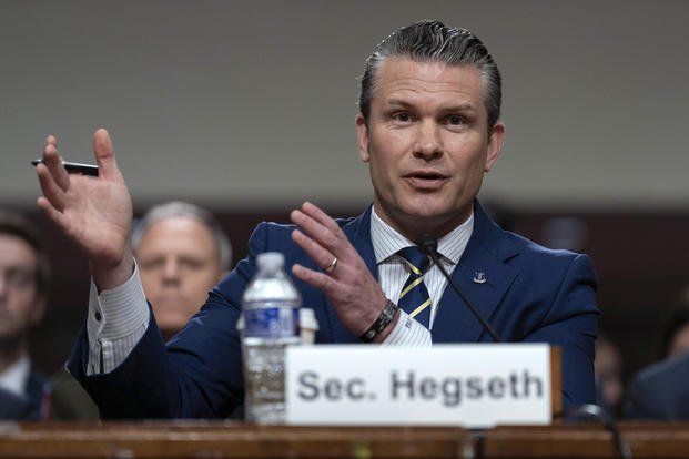 Department of Defense Secretary Pete Hegseth