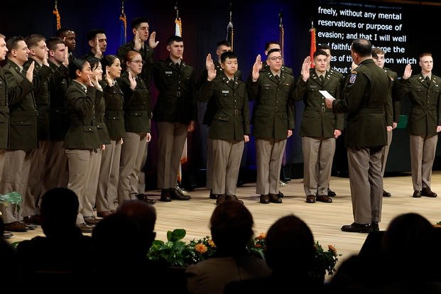  Syracuse University’s Reserve Officers’ Training Corps commissioning ceremony