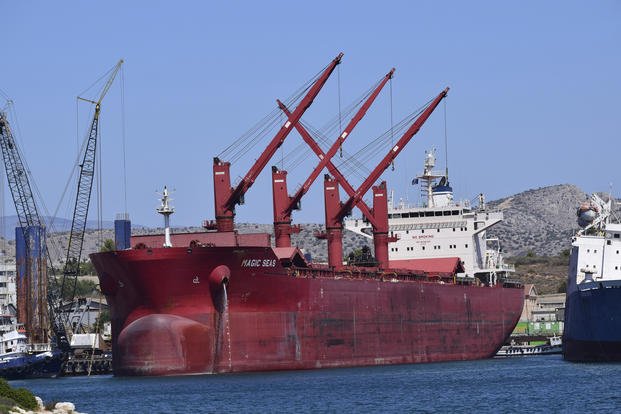 Liberian-flagged bulk carrier Magic Seas